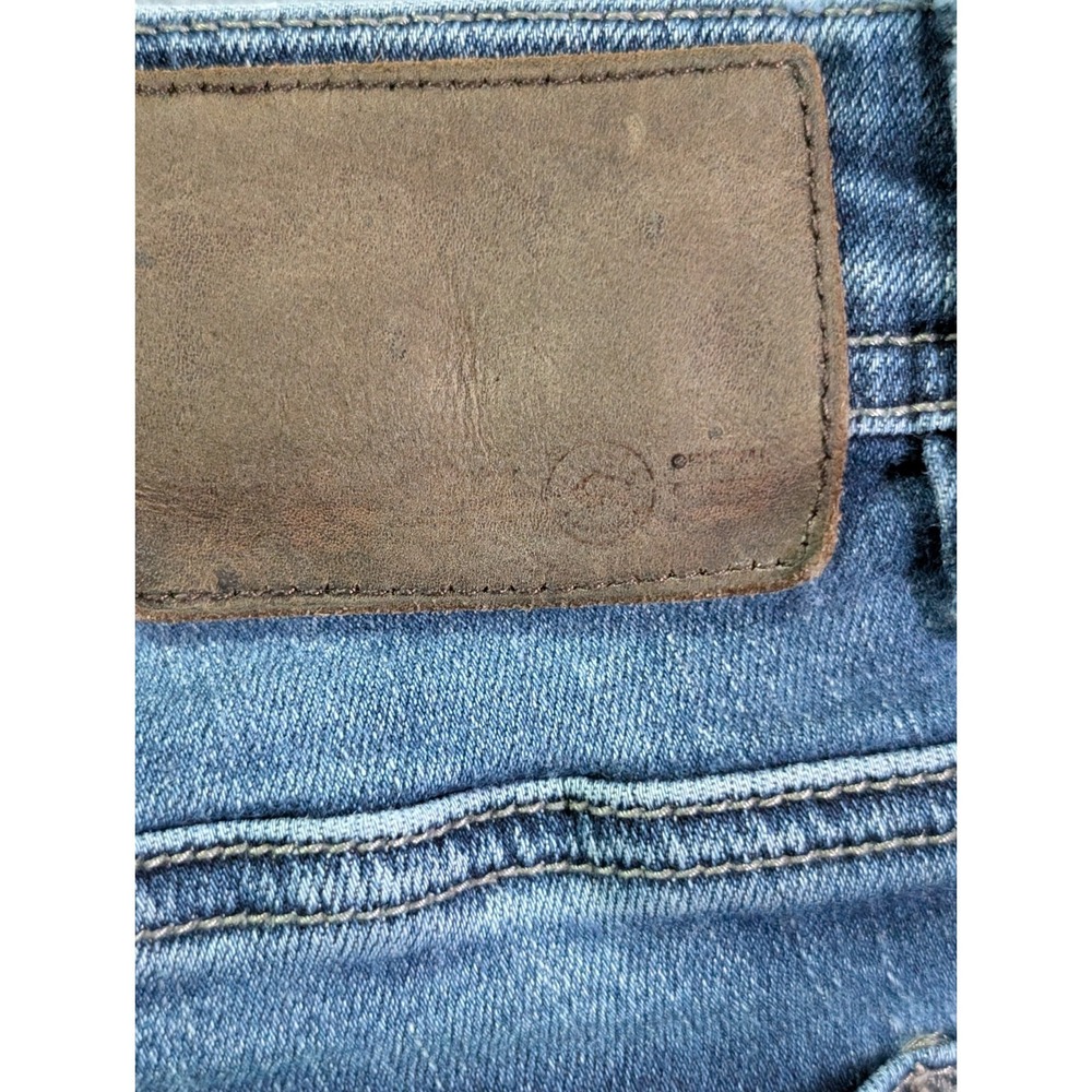 David Bitton Buffalo Women's Bootcut Stretch Distressed Jeans Est 30x28 Ranch - Picture 11 of 13